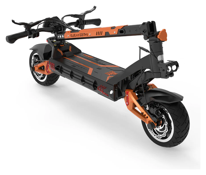 Електросамокат Kugoo Kirin G3 PRO Dual 2026 (1200x2 Вт; 23 А/год; 52 В), чорний, укр, укр