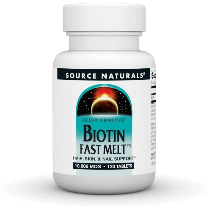 Biotin Fast Melt 10000 mcg - 120 tabs