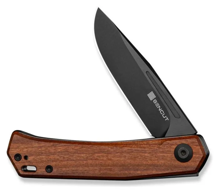 Нож складной карманный Sencut Braxx, (7.93 см) D2 / Guibourtia Wood дерево