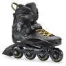 Роликові коньки для дорослих Rollerblade RB 80 36.5 (6US) 230мм Black/yellow (07847700 800), укр