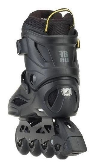 Роликовые коньки для взрослых Rollerblade RB 80 36.5 (6US) 230мм Black/yellow (07847700 800)