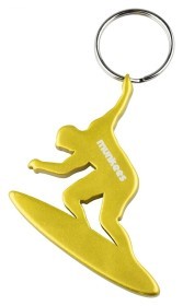 Munkees 3523 брелок-открывашка Surfer yellow