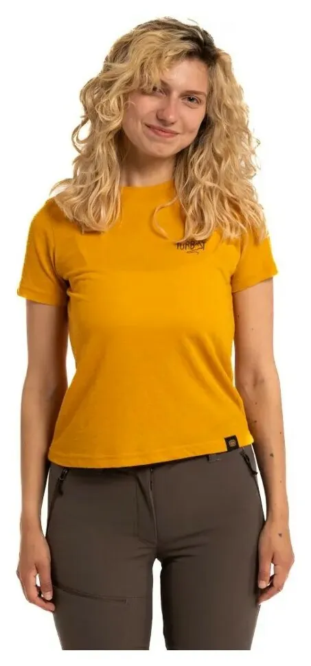 Футболка Turbat Magic SS Wmn (M Golden yellow)