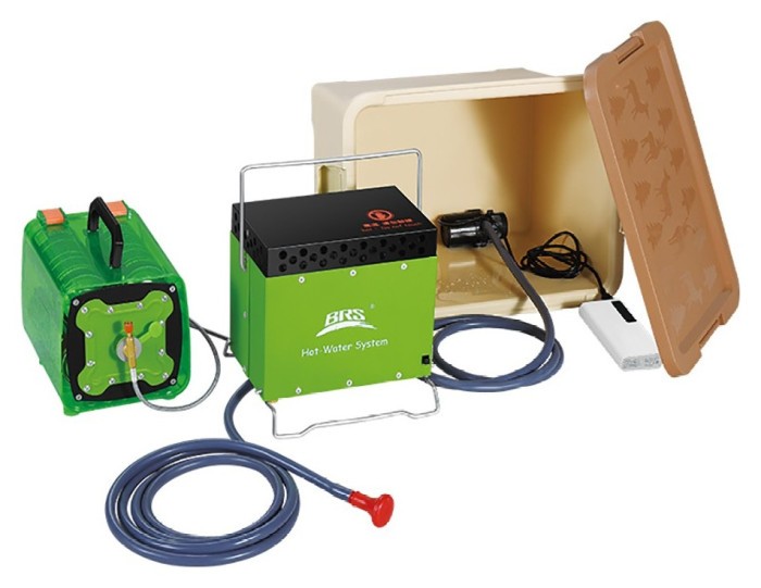 Душ кемпінговий з нагріванням води BRS-93, укр, укр