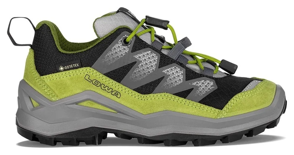 LOWA кросівки Maddox Pro GTX LO Jr black-lime 34.0 (34)
