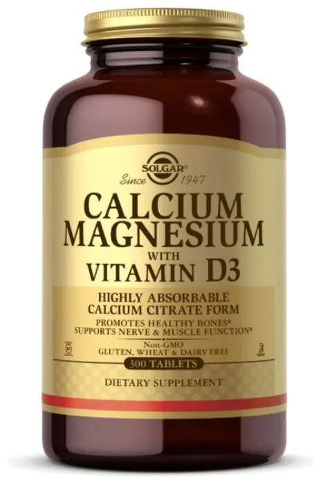 Calcium Magnesium with Vitamin D3 - 300 tabs