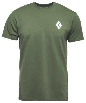 Мужская футболка Black Diamond M SS Equipment For Alpinist Tee, Tundra, M
