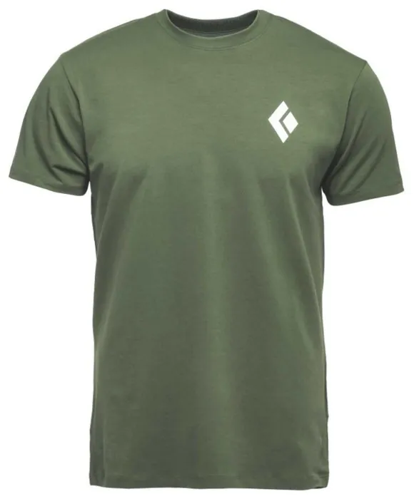 Мужская футболка Black Diamond M SS Equipment For Alpinist Tee, Tundra, M