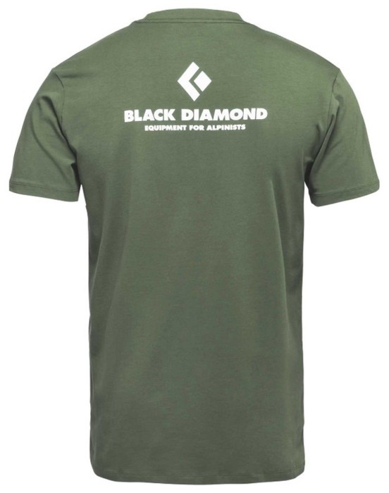 Мужская футболка Black Diamond M SS Equipment For Alpinist Tee, Tundra, M