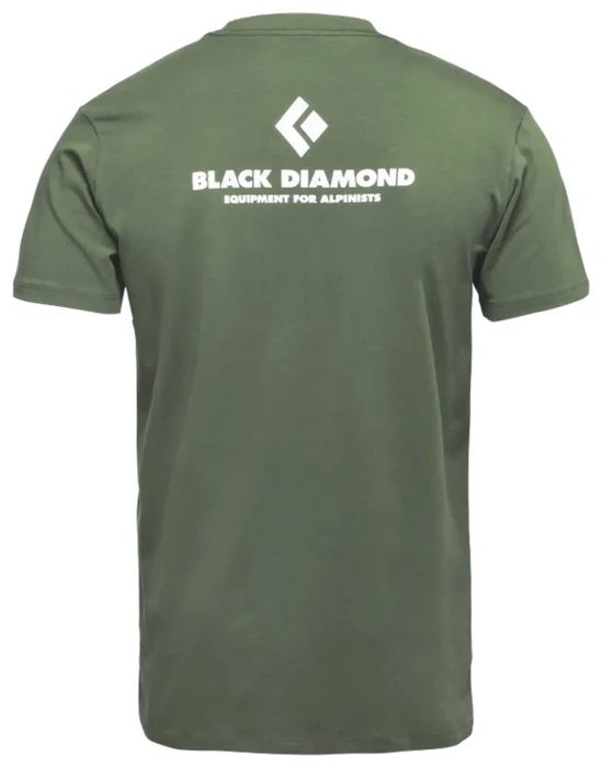 Мужская футболка Black Diamond M SS Equipment For Alpinist Tee, Tundra, M