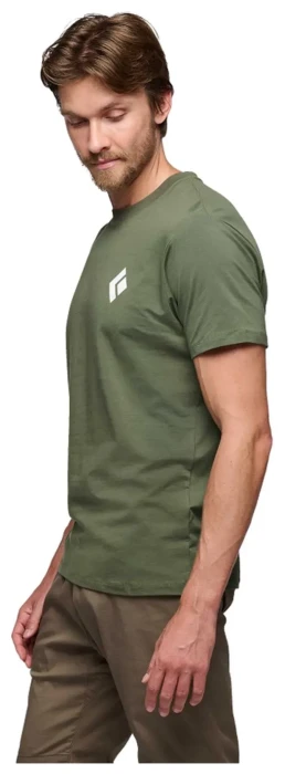 Мужская футболка Black Diamond M SS Equipment For Alpinist Tee, Tundra, M