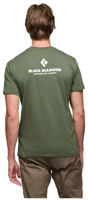 Мужская футболка Black Diamond M SS Equipment For Alpinist Tee, Tundra, M