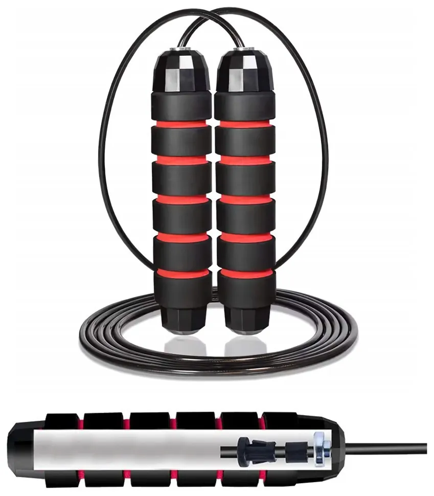 Скакалка швидкісна для кросфіту Cornix Speed Rope Classic XR-0150 Black/Red (LFXR-0150)