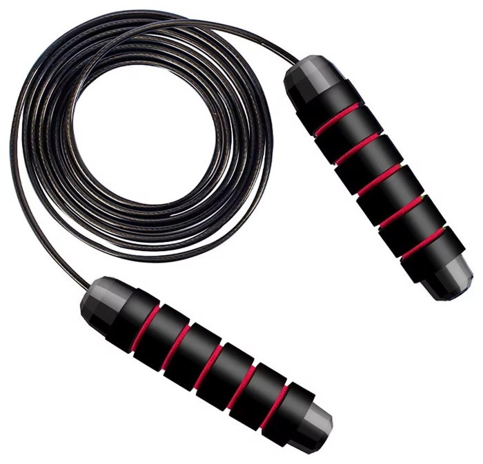 Скакалка скоростная для кроссфита Cornix Speed Rope Classic XR-0150 Black/Red