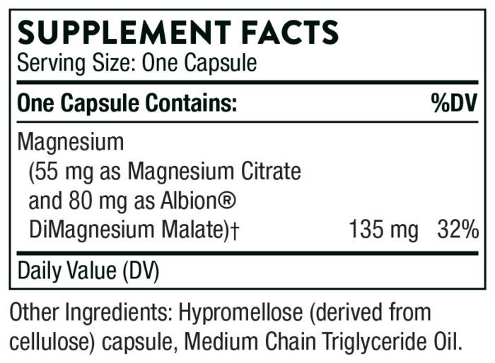 Magnesium CitraMate - 90 caps