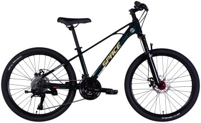 Велосипед MG 24&quot; SPACE KID SKYLINE DD FR рама-13&quot; зелений 2025