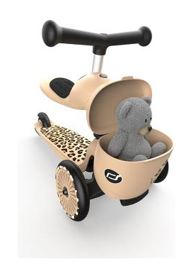 Самокат Scoot and Ride серии Highwaykick-1 Lifestyle леопард, 1-5 лет