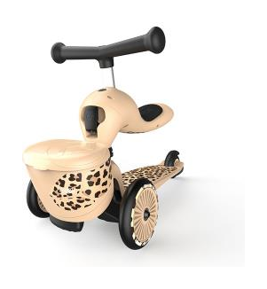 Самокат Scoot and Ride серии Highwaykick-1 Lifestyle леопард, 1-5 лет