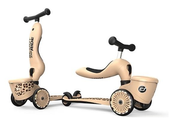 Самокат Scoot and Ride серии Highwaykick-1 Lifestyle леопард, 1-5 років, укр, укр