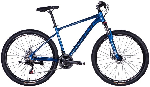 Велосипед AL 27.5" Formula MOTION DD FR рама-18" сине-черный 2025