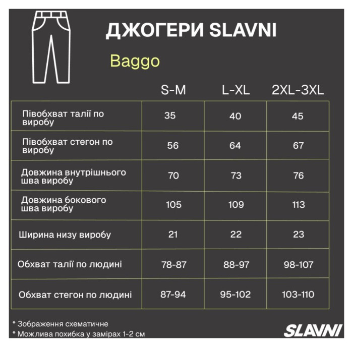 Джогеры Slavni Baggo Темно-серый S-M PNjo5 254S-Mdge