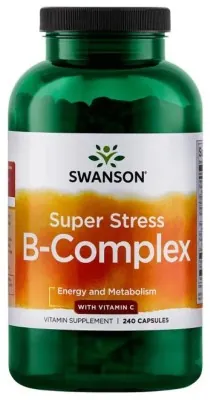 Super Stress B-Complex with Vitamin C - 240 caps