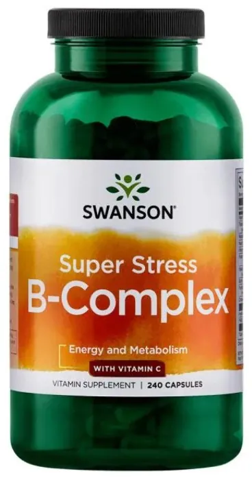 Super Stress B-Complex with Vitamin C - 240 caps