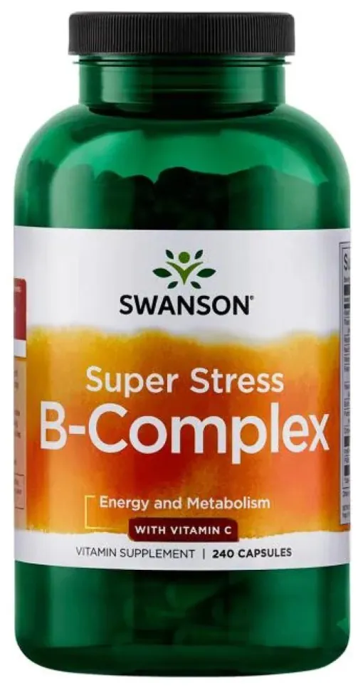 Super Stress B-Complex with Vitamin C - 240 caps (DSN_100-76-5144988-20)