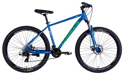 Велосипед AL 27.5&quot; Formula THOR DD CS рама-18&quot; синьо-зелений 2025