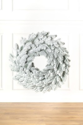 Венок литой "Ковалевский" БОЛЬШОЙ ЗАСНЕЖЕННЫЙ