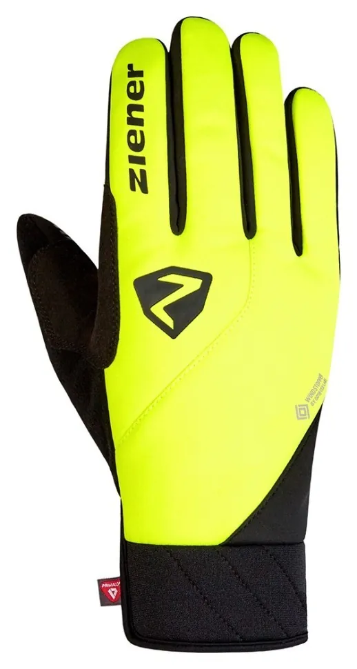 Ziener велоперчатки Donni poison yellow 10 (10)