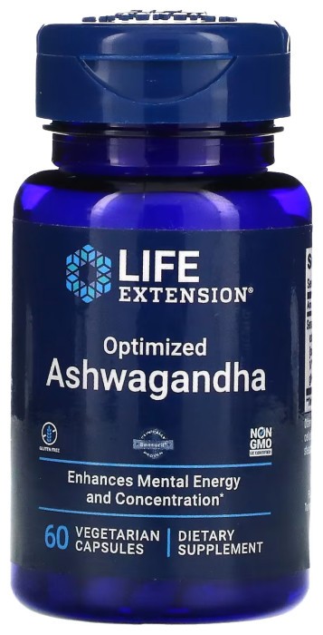 Оптимизированный Ashwagandha - 60 vcaps