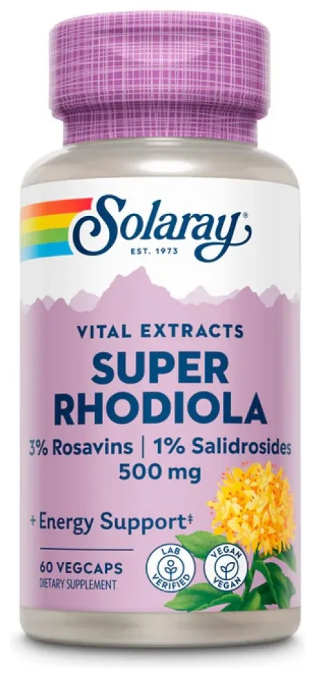 Super Rhodiola Root Extract 500mg - 60 vcaps