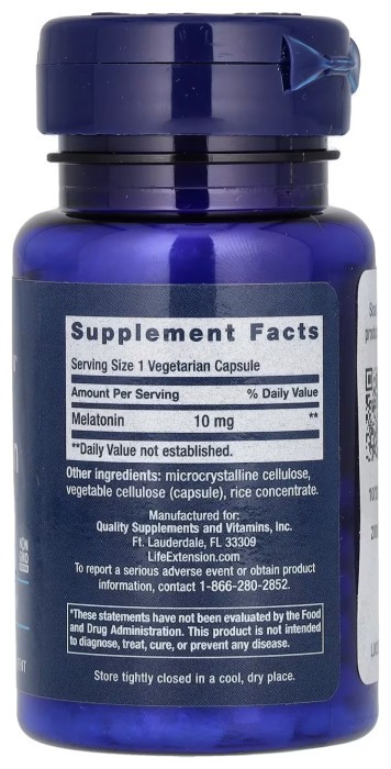 Melatonin 10 mg - 60 veg caps