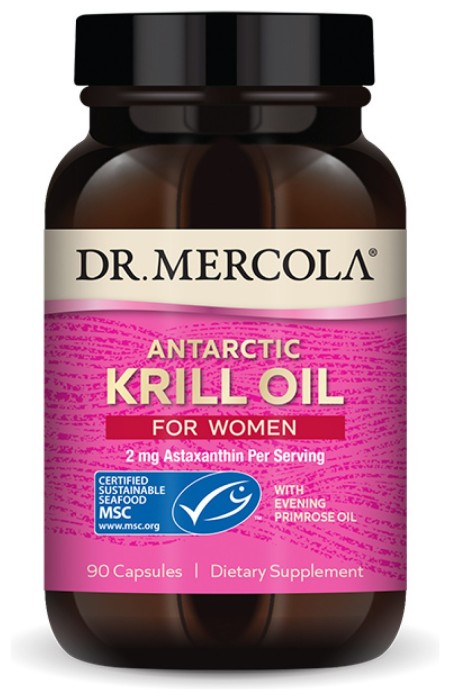 Krill Oil for Women - 90 caps