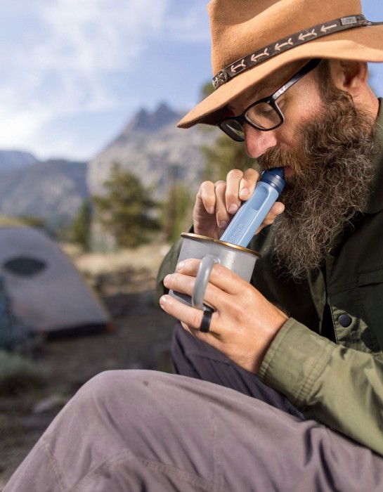 Фильтр для воды LifeStraw Peak Personal, Dark Mountain Gray