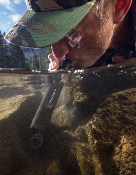 Фильтр для воды LifeStraw Peak Personal, Dark Mountain Gray