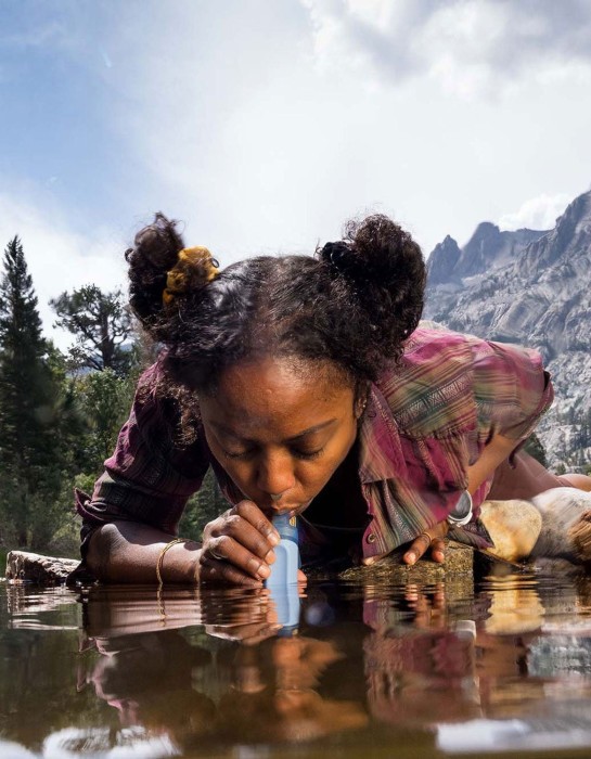 Фильтр для воды LifeStraw Peak Personal, Dark Mountain Gray