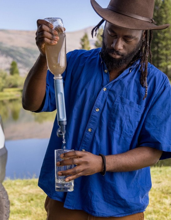Фильтр для воды LifeStraw Peak Personal, Dark Mountain Gray