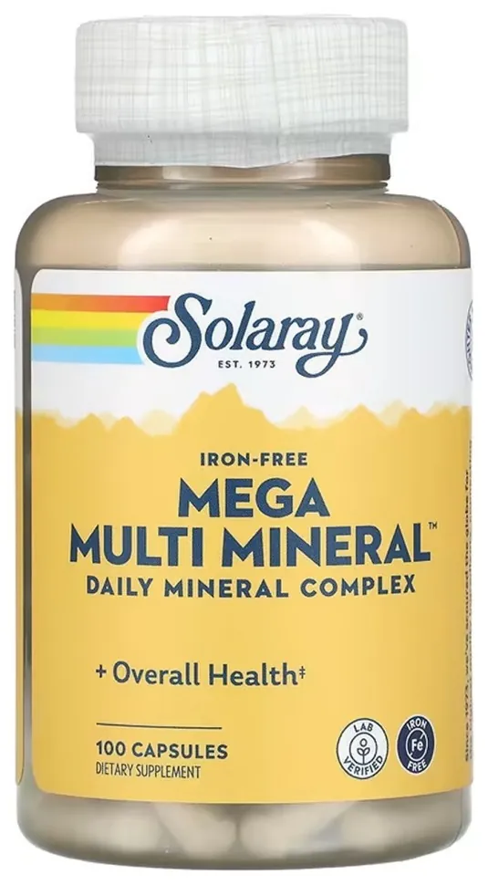 Mega Multi Mineral Iron-Free - 100 caps (DSN_2023-10-6747)