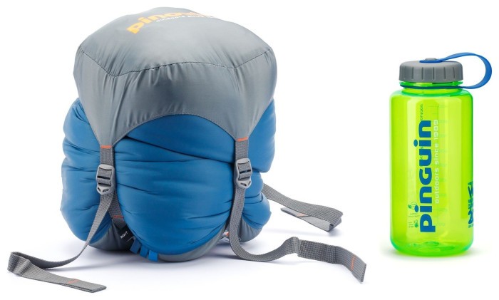Спальный мешок Pinguin Travel (13/9°C), 190 см - Right Zip, Blue (PNG 241457) 2020