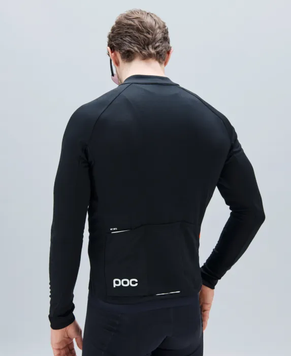 Джерси мужское с длинным рукавом POC M's Thermal Lite LS Jersey, Uranium Black, M