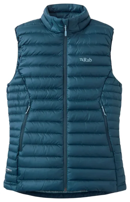 Жилет жіночий Rab Microlight Vest Wmns, Tempest Blue