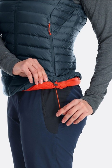 Жилет жіночий Rab Microlight Vest Wmns, Tempest Blue