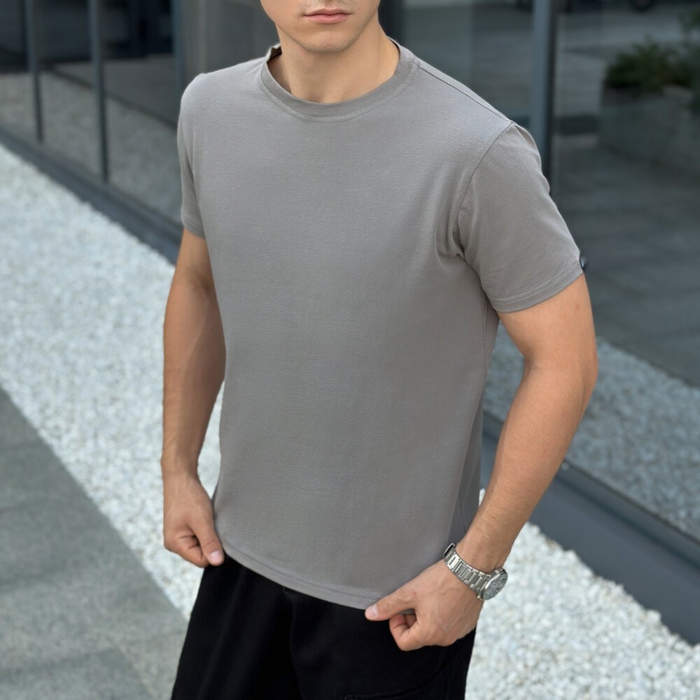 Чоловіча футболка сталева Pobedov Peremoga, укр, укр