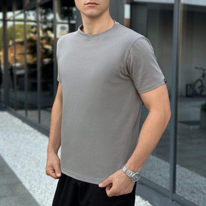 Мужская футболка стальная Pobedov Peremoga