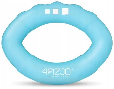 Эспандер кистевой силиконовый 4FIZJO Medium 18 кг Sky Blue (P-5907739313744)