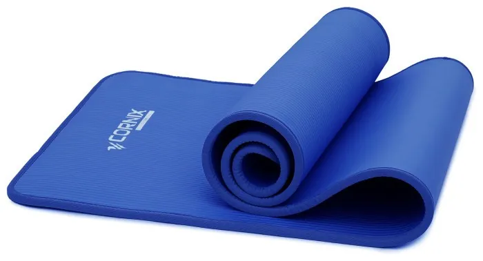 Коврики спортивные Cornix NBR 183 x 61 x 1 cм для йоги и фитнеса XR-0096 Blue/Blue