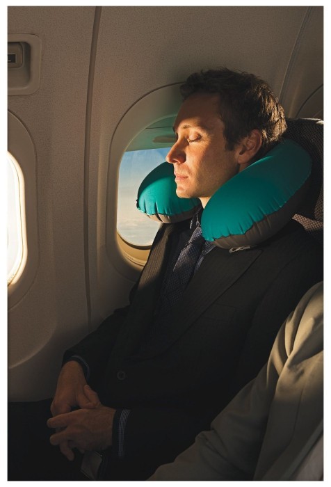 Подушка надувная Sea to Summit Aeros Ultralight Pillow Traveller, 11х39х29см, Aqua
