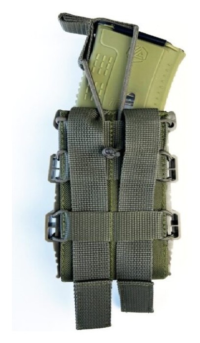 Результат открытый каркасный для 1 магазина АК Cordura олива(LE3199)